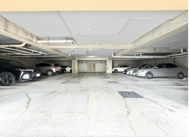 【中古マンション】サンクレイドル若葉サヴァビアンの駐車場|駐車場です