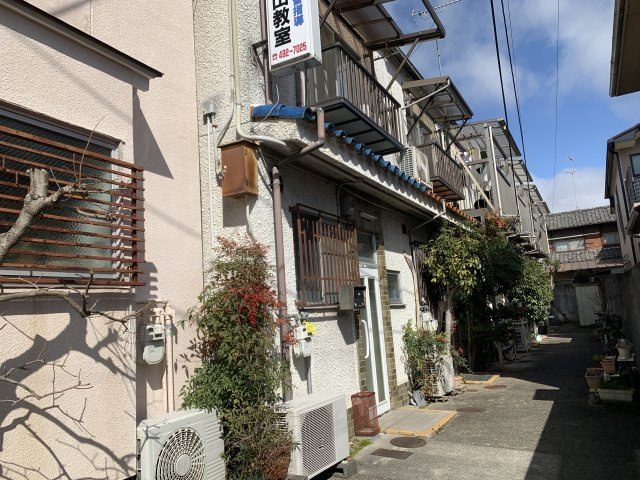 京都市北区紫竹上園生町　中古テラスハウスの外観