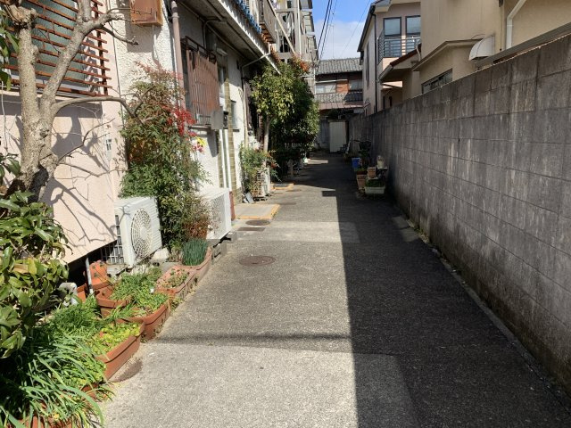 京都市北区紫竹上園生町　中古テラスハウスの外観