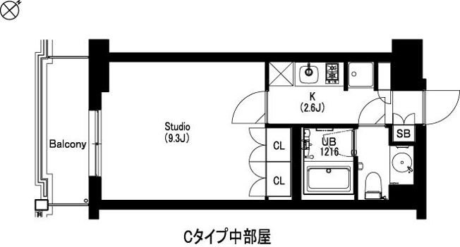 【間取り】 | エスティメゾンムサシコヤマツー