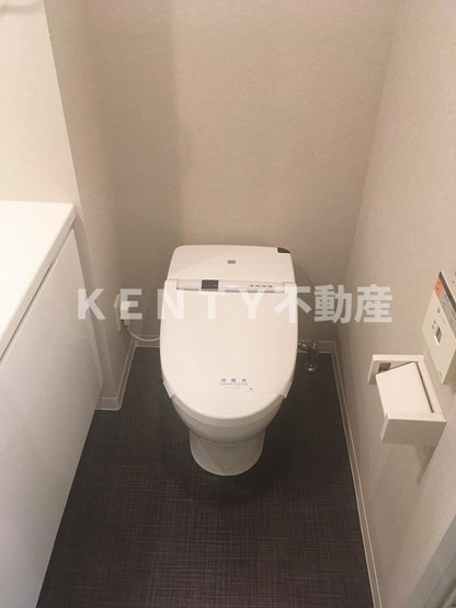 【トイレ】 | エスティメゾンムサシコヤマツー | ゆったりとした空間のトイレです