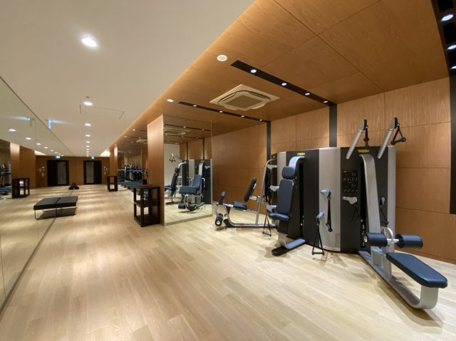 梅田ガーデンレジデンスのロビー|フィットネスルーム