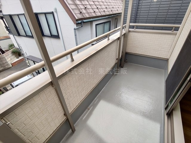 【バルコニー】 | 川越市寺尾2期 | 暖かな日差しのふりそそぐバルコニー