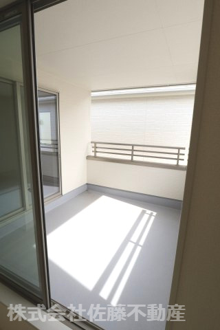 『鴻巣駅』東口12分の新築戸建てのバルコニー