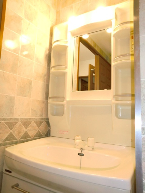 大阪市淀川区野中南２丁目の賃貸マンションの独立洗面台