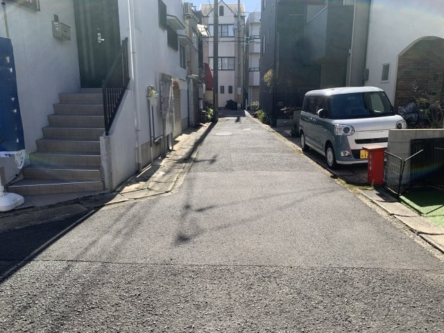 京都市左京区高野泉町　中古一戸建の前面道路含む現地写真