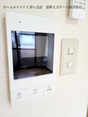 【セキュリティ】 | ジュネスノーブル | ※イメージ　同物件別号室の写真