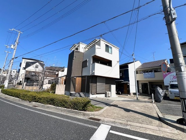 神戸市長田区長田町６丁目の前面道路含む現地写真