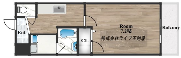 アルベージュ八戸ノ里Ⅱ番館