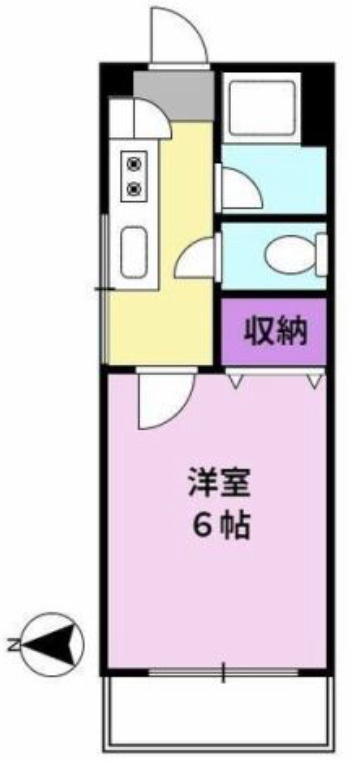 里村ビル【10,000円キャッシュバック対象物件】の間取り