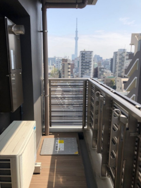 プライマル上野・稲荷町の設備|上層階からはスカイツリー見えます、南向き日当り良好です