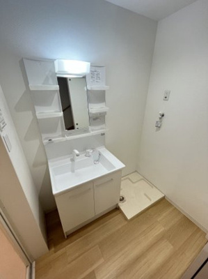 【洗面所】 | アルヴィータB棟 | 洗髪洗面化粧台