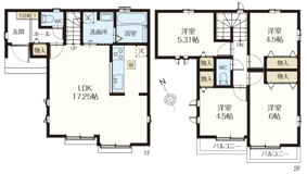 東村山青葉町2丁目10期　全1棟　1号棟の画像