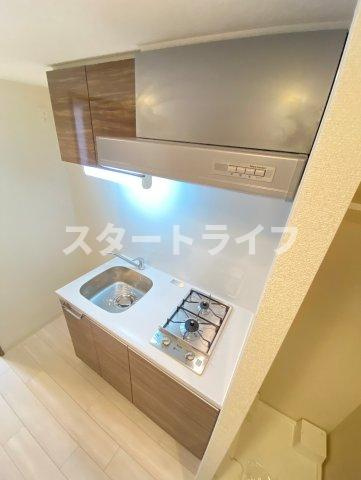 大阪市淀川区西中島１丁目の賃貸マンションのキッチン