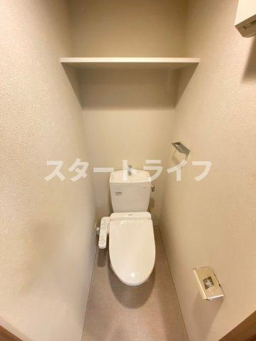 大阪市淀川区西中島１丁目の賃貸マンションのトイレ