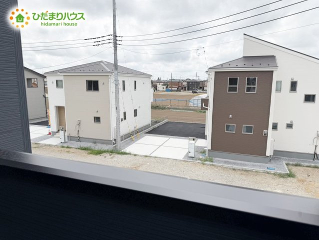 木間ヶ瀬Ⅵ（独立戸建10棟）　新築戸建　4号棟の展望|日当たり良好(^^)/			
