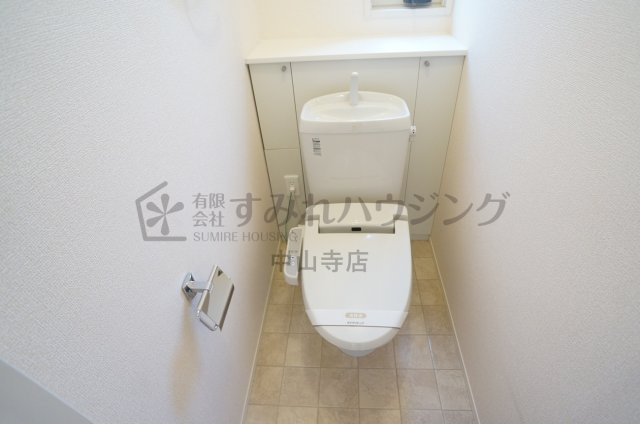 ハーベストガーデンのトイレ