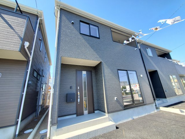 三郷市　早稲田6丁目　新築戸建　全4棟の前面道路含む現地写真|前面道路含む現地写真です