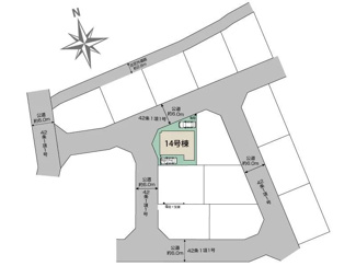 【区画図】 | 大津市雄琴5丁目11　新築戸建