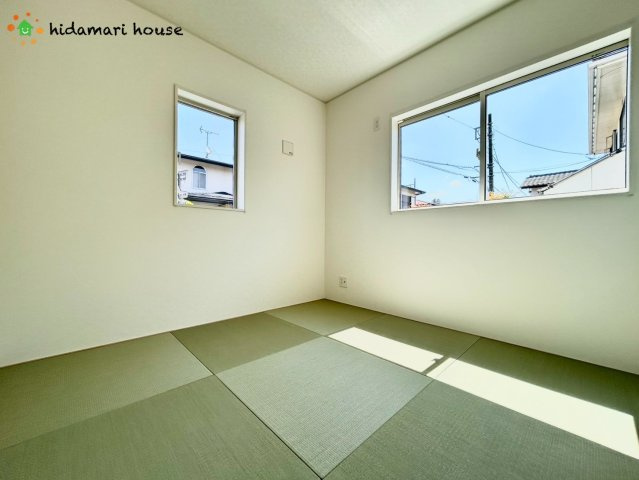 北本市下石戸第3　新築戸建　クレイドル01の和室|1階和室：4.5帖