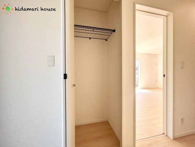 北本市下石戸第3　新築戸建　クレイドル01の収納|玄関収納
