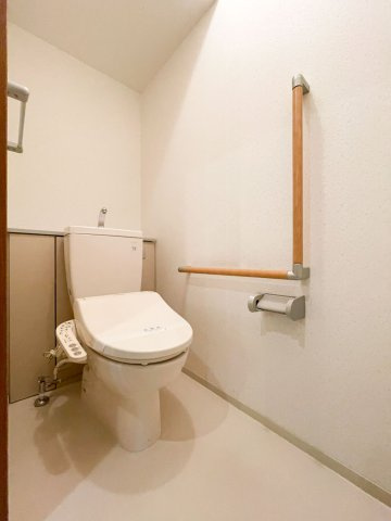 テラスけやきのトイレ|1階と2階にトイレがあります