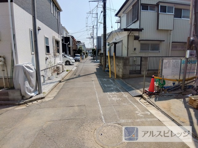 新築/新座市新堀１丁目の前面道路含む現地写真|前面道路含む現地写真です
