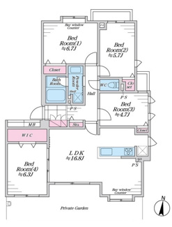【間取り】 | ステイツ花小金井ヴェルパセオ | ステイツ花小金井ヴェルパセオ