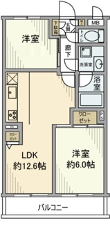 【間取り】 | アーバンヒルズ河辺第二 | 間取りです。