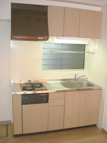 レジデンス上高井戸のキッチン|☆2口システムキッチン♪☆