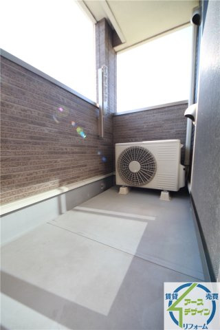 サンフローラM-Cのバルコニー