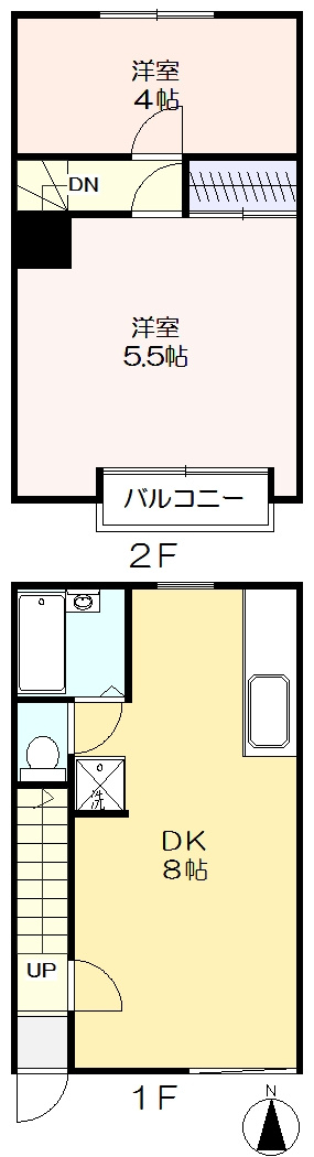 アートハウスの間取り