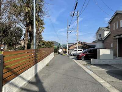 【前面道路含む現地写真】 | 坂本３丁目