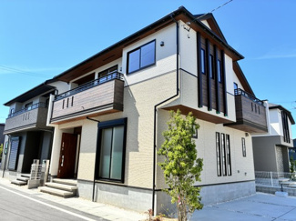 【外観】 | 大津市雄琴5丁目11　新築戸建 | 2026年5月撮影、外観別角度