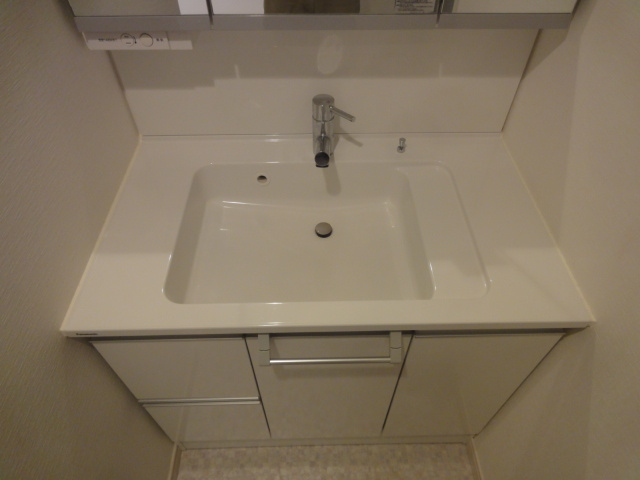 プレジール宝塚の洗面所