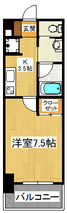 BPRレジデンス船橋の間取り