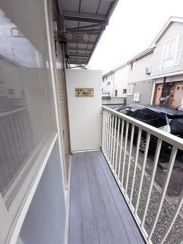 サンライズ　オアシスＢのバルコニー