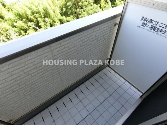 コーム須磨のバルコニー