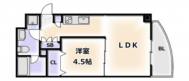 【間取り】 | インボイス難波南レジデンス