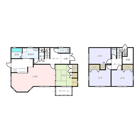 【間取り】 | 添田町庄936番5