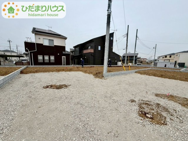 木間ヶ瀬Ⅵ（独立戸建10棟）　新築戸建　5号棟の外観|2026年3月現地写真です(^^)/是非お問い合わせ下さい♪