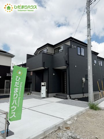 木間ヶ瀬Ⅵ（独立戸建10棟）　新築戸建　5号棟の前面道路含む現地写真|接道：東側約3.9ｍ公道