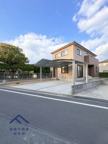 太宰府市青葉台４丁目　戸建ての前面道路含む現地写真