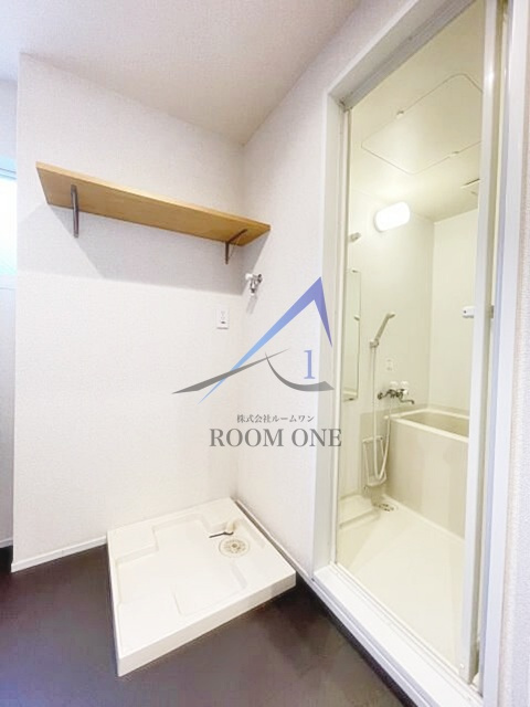 ＯＷＮ　ＡＰＡＲＴＭＥＮＴ　一之江の設備|洗濯機置き場です。