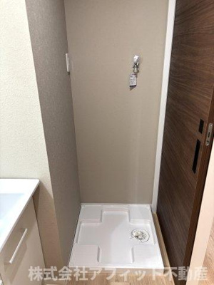 【その他】 | ガーデンヒルズ長者町 | 室内洗濯機置場