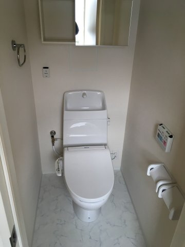 クローバーのトイレ