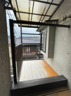 【バルコニー】 | 中京区西ノ京冷泉町 | 令和4年撮影