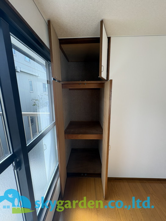 茅ヶ崎市高田　中古戸建　全１棟の収納|収納豊富です