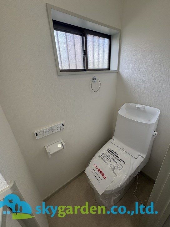 茅ヶ崎市高田　中古戸建　全１棟のトイレ|トイレです