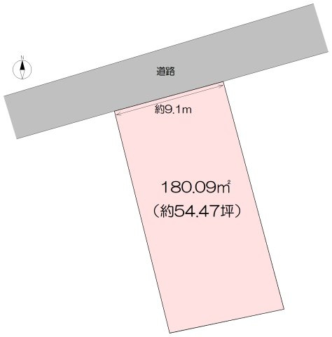 【土地図】 | 売地　いの町駅前町　＠22.94